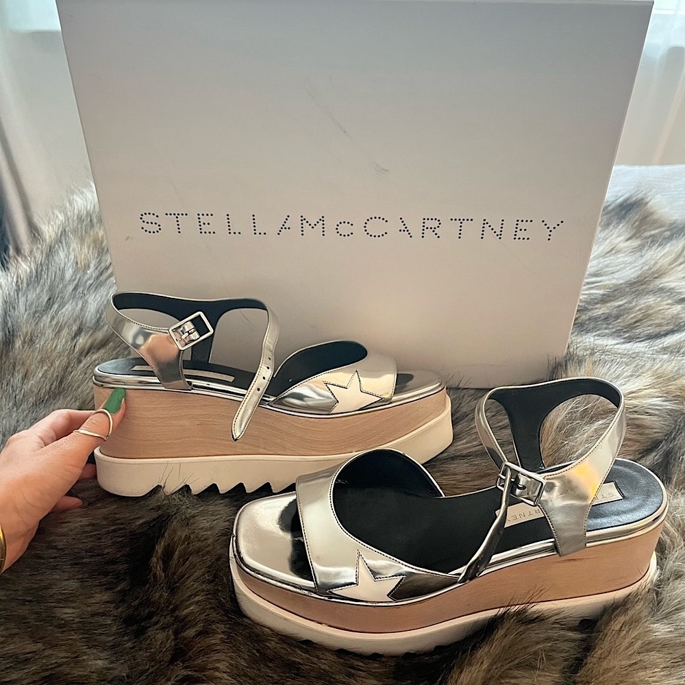 Stella McCartney sandals with stars